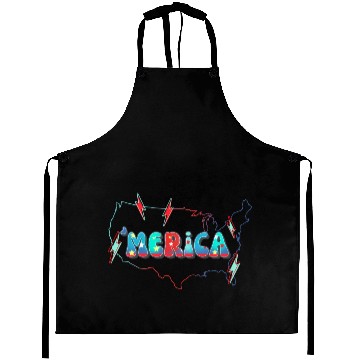 Discover Merica Happy 4Th Of July Independence American Day Aprons