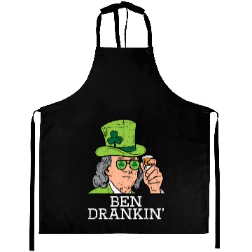 Discover Ben Drankin Saint Paddys St Patric Day Aprons