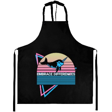 Discover Narwhal Retro Aprons