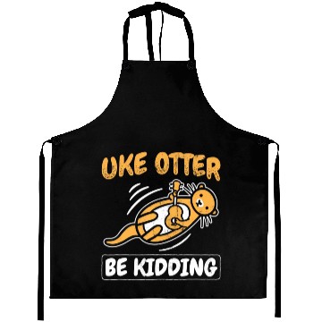 Discover Uke Otter Be Kidding Guitar Guitarist Ukulele Aprons