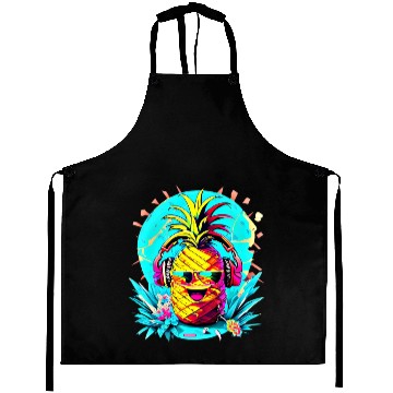 Discover Pineapple Party Vibes Aprons