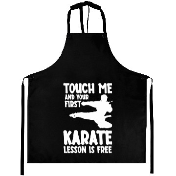 Discover Karate Lesson Karateka Mial Teacher Aprons