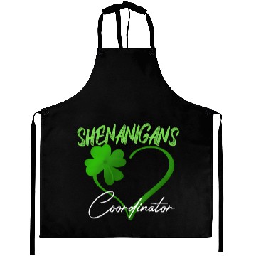 Discover Shenanigans Coordinator Green He Shamrock St Aprons