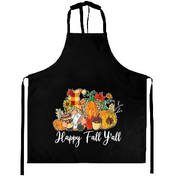 Discover Happy Fall Y'all Gnome Autumn Gnomes Pumpkin Aprons