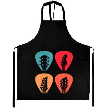 Discover Guitar Head Guitar Player Aprons