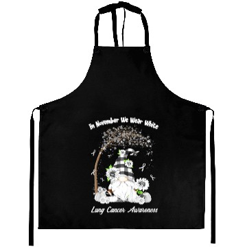 Discover In November We Wear White Lung Cancer Awareness Aprons
