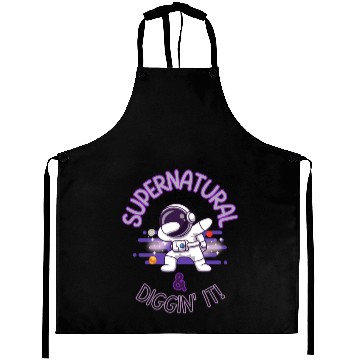 Discover Supernatural and Diggin' It Aprons