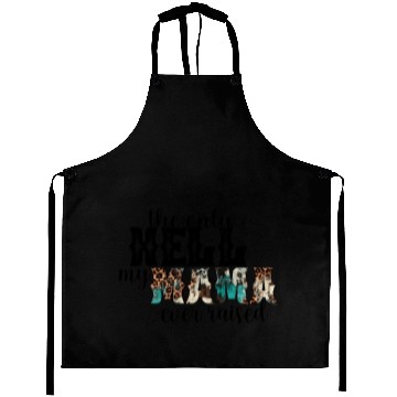 Discover Retro Leopard Only Hell My Momma Ever Raised Weste Aprons