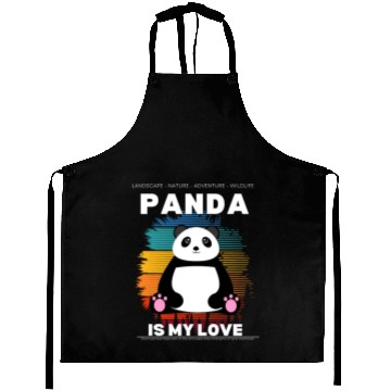 Discover Panda Lover Aprons