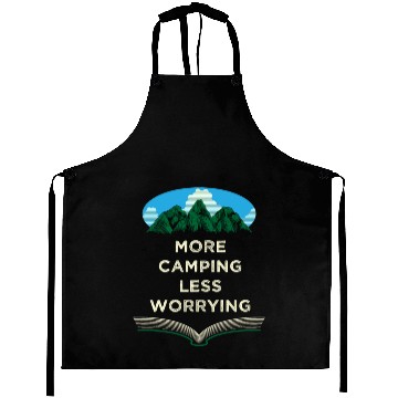 Discover More Camping Less Worrying Camper Friends Camp Bud Aprons