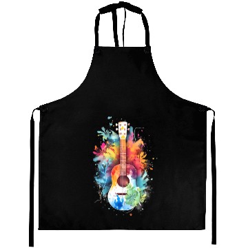 Discover Ukulele Uke Player Guitarist Ukelele Guitar Aprons