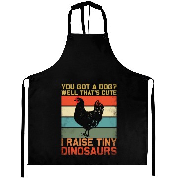 Discover Farmer Design Got A Chickens Dinosaur Aprons