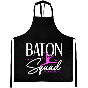 Discover Baton Squad Baton Twirler Majorette Dance Aprons