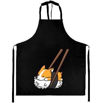 Discover Corgi Sushi Dog Aprons