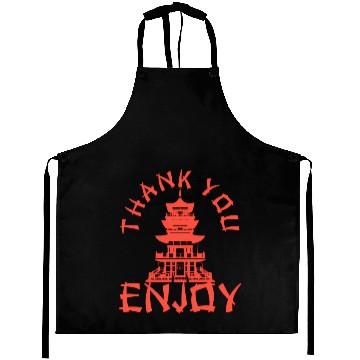 Discover Chinese Take Out Thank You Enjoy Food Asian Aprons