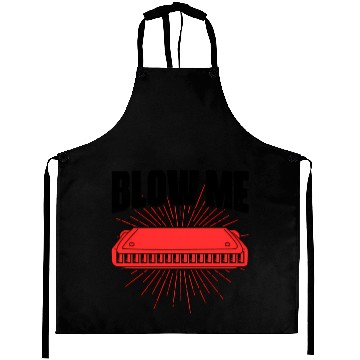 Discover Blow Me Harmoa Wind Instrut Jazz Music Aprons