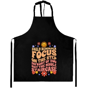 Discover Groovy Daily Reminder Positive Affirmation Aprons