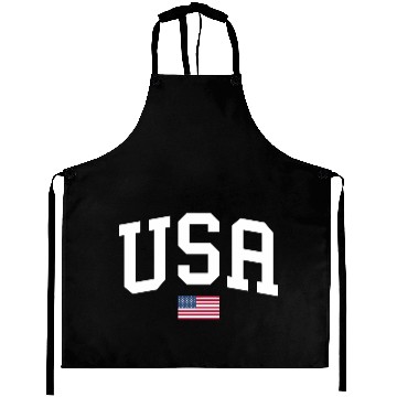 Discover Usa Patriotic American Flag July 4Th Aprons