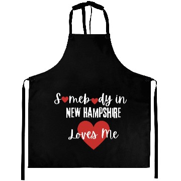 Discover Somebody in New Hampshire Loves Me Aprons
