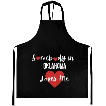 Discover Somebody in Oklahoma Loves Me Aprons