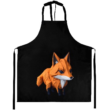 Discover Tangram Fox Aprons