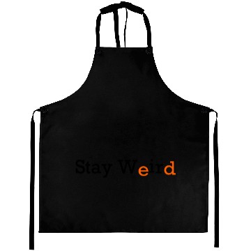 Discover Stay Weird Aprons
