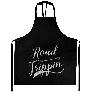 Discover Road Trippin - Traveling Road Trip Aprons