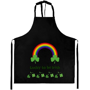 Discover Lucky to be Irish green Aprons