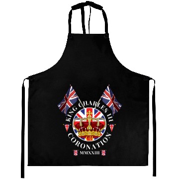 Discover King Charles Iii British Monarch Royal Coronation Aprons