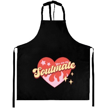 Discover Soulmate heart valentine sublimation trending Aprons