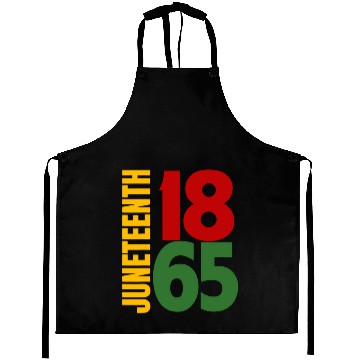 Discover Black Proud African American For Juneteenth Aprons