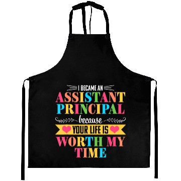 Discover Assistant Principal Cute Appreciation Back to Aprons