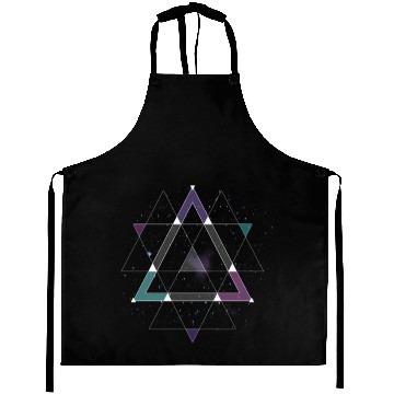 Discover Edm Techno Geometric Space Dance Rave Music Festiv Aprons
