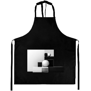 Discover Abstract Circles and Square Aprons