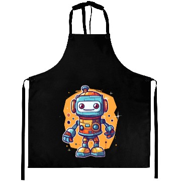 Discover Robot Baby Robotic Future Engineer Technology Aprons