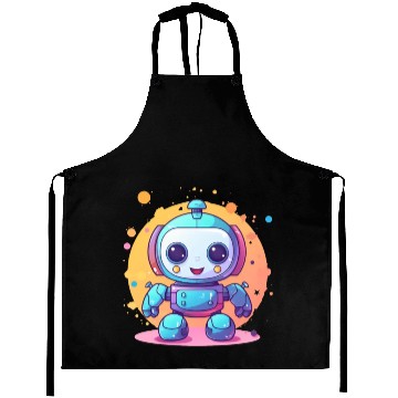 Discover Robot Baby Robotic Future Engineer Technology Aprons