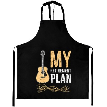 Discover My Retirement Plan Guitar Aprons