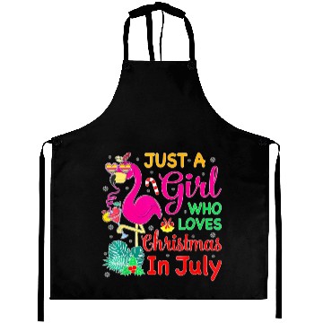 Discover Just A Girl Who Loves Christmas In July And Aprons