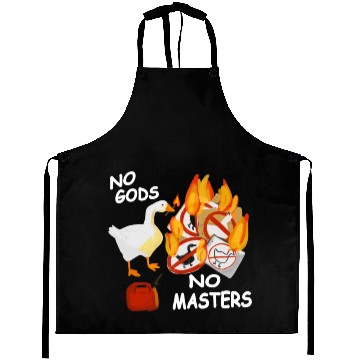 Discover No Gods No Masters Aprons