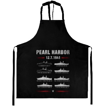 Discover Pearl Harbor Battleship Memorial Day December 7Th Aprons