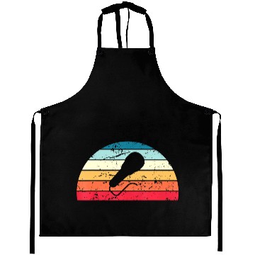 Discover Karaoke Sunset distressed Sunrise Aprons