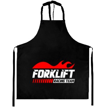 Discover Forklift Racing Team Aprons