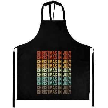 Discover Christmas In July Aprons