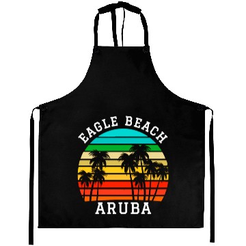 Discover Eagle Beach Aruba Family Vacation Sunset Palm Aprons