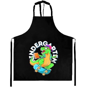 Discover Back to School Kindergarten Dinosaur Riding Aprons