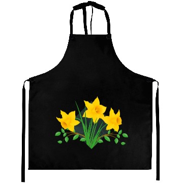 Discover Daffodil Daffodils Yellow Green Flowers Floral Aprons