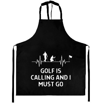 Discover Golf Is Calling And I Must Go Wo Aprons