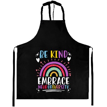 Discover Be Kind Embrace Neurodiversity Awareness Aprons