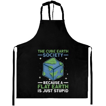 Discover The Cube Earth Society Earth Planet Space Lover Aprons