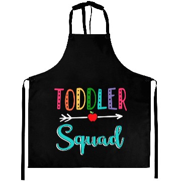Discover Toddler Squad Teacher Back To School Aprons